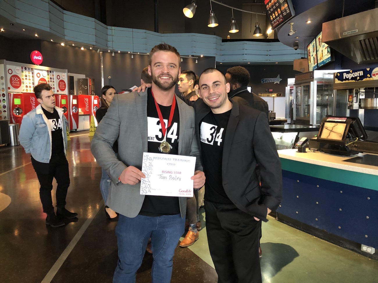 Tom Bailey recognized as a top GoodLife trainer